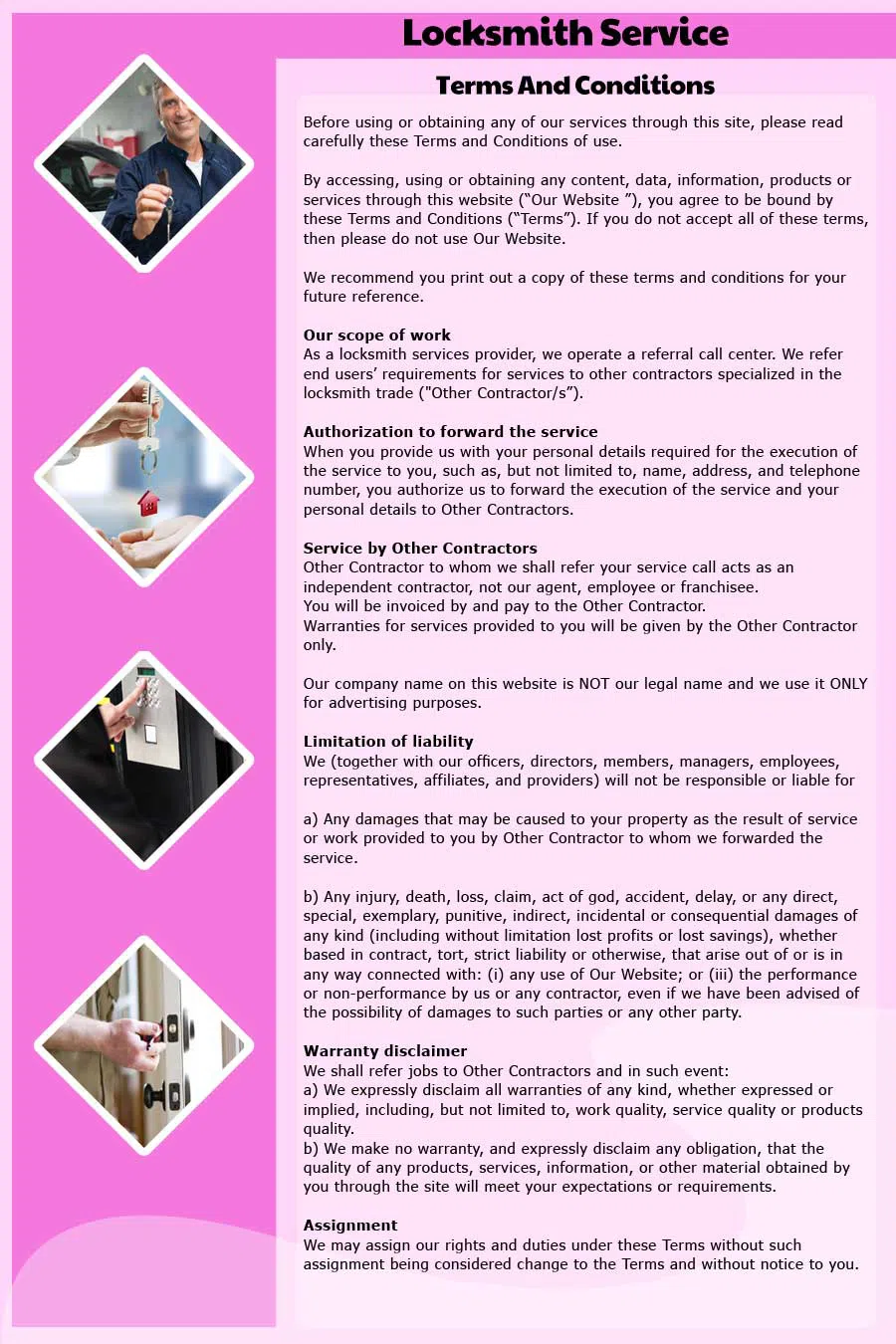 Hazel Crest Locksmith Store, Hazel Crest, IL 708-290-9011 - TermsAndCondition-15